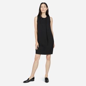 Everlane E2 Capsule Collection Black Swing Dress